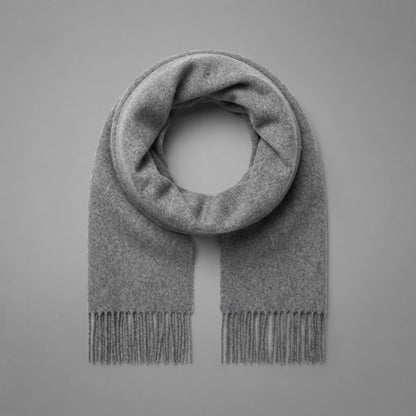 Classic Scarf | Long Fringe Detail
