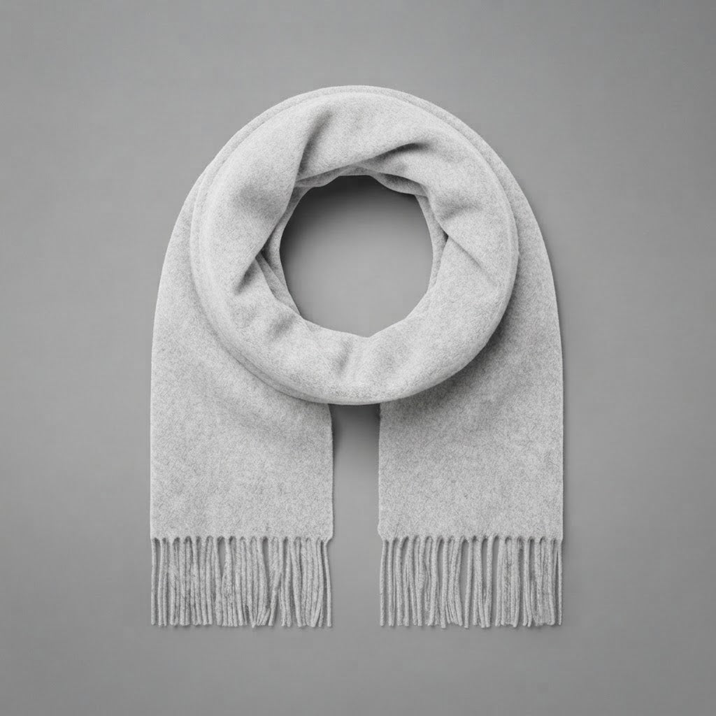 Classic Scarf | Long Fringe Detail