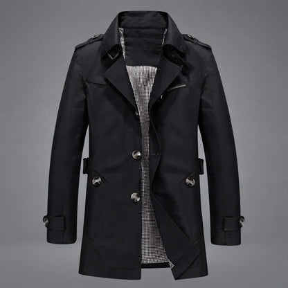 Trench Coat | Stylish Long Coat for Men